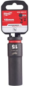 Торцева головка Milwaukee Shockwave 4932480333 15 мм 1/2"