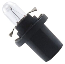 Автолампа Brevia BAX B8,5d 1,2 W прозрачная 12321C-10
