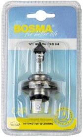 Автолампа Bosma H4 P43t 55 W 60 W прозора 1314B