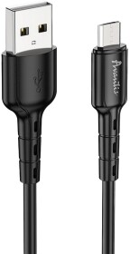 Кабель Avantis Novel A110-BK USB - Micro USB 1 м
