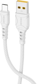 Кабель Denmen D06T DM-D06T-WH USB - type-C 1 м