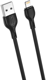 Кабель XO NB200 NB200-L2-BK USB - Apple Lightning 2 м