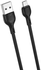Кабель XO NB200 NB200-M-BK USB - Micro USB 1 м