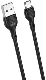 Кабель XO NB200 NB200-TC-BK USB - type-C 1 м