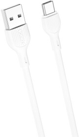 Кабель XO NB200 NB200-TC-WH USB - type-C 1 м