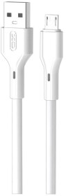 Кабель XO NB230 NB230-M-WH USB - Micro USB 1 м