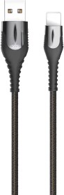 Кабель XO NB138 NB138-L-1-BK USB - Apple Lightning 1 м