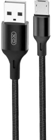 Кабель XO NB143 NB143-M1-BK USB - Micro USB 1 м