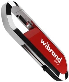 Флешка Wibrand Aligator Dark Red 64 ГБ