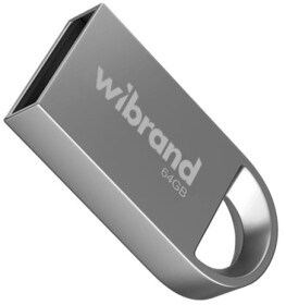 Флешка Wibrand Lynx Silver 64 ГБ