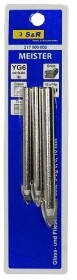 Набір свердл S&R конусних по плитці та склу Meister 217000003 6-10 мм 3 шт.