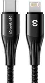 Кабель Essager EXCTL-SY01-P Apple Lightning - type-C 1 м