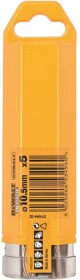 Набор сверл DeWALT спиральных по металлу Extreme Industrial Cobalt DT4944 10.5 мм  5 шт.