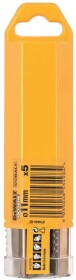 Набор сверл DeWALT спиральных по металлу Extreme Industrial Cobalt DT4945 11 мм  5 шт.