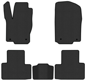 Комплект килимків EVAtech MB11801C5MS4RBB чорний