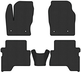 Комплект килимків EVAtech FD44092C5FC4RBB чорний