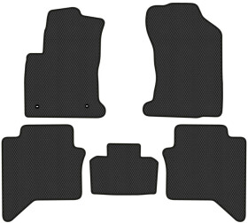 Комплект килимків EVAtech TY11694CG5TL2RBB чорний