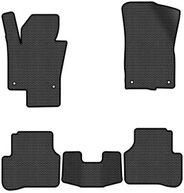 Комплект килимків EVAtech VW3263CT5AV4SBB чорний