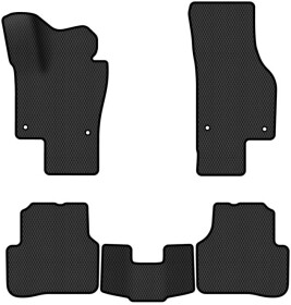 Комплект ковриков EVAtech VW3694CK5AV4RBB черный
