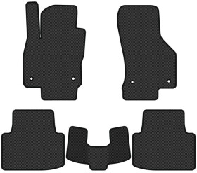 Комплект килимків EVAtech VW33036CV5AV4RBB чорний
