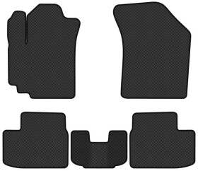 Комплект ковриков EVAtech SZ1859CV5RBB черный