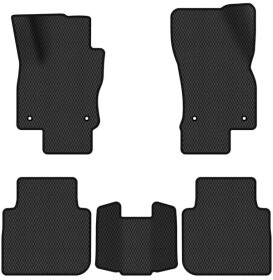 Комплект ковриков EVAtech VW31493CC5AV4RBB черный