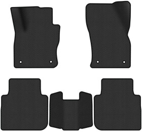 Комплект ковриков EVAtech VW13965CO5AV4RBB черный