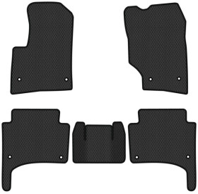 Комплект ковриков EVAtech VW21452CB5TL8RBB черный