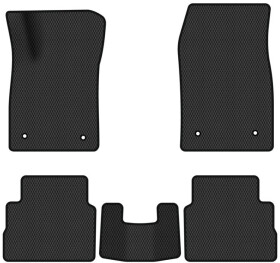 Комплект ковриков EVAtech OL1495CD5AV4RBB черный
