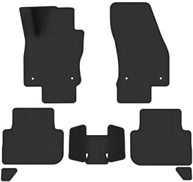 Комплект ковриков EVAtech VW41380CK7AV4RBB черный
