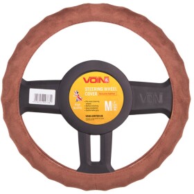 Чехол на руль Voin VLOD-AL2705 алькантара цвет коричневый