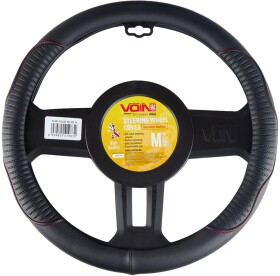 Чехол на руль Voin VLOD-24LC8 искусственная кожа цвет черный