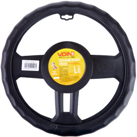 Чехол на руль Voin VLOD-L06 кожа цвет черный