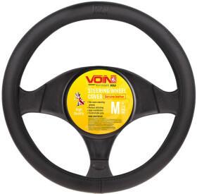 Чехол на руль Voin VLOD-L981 кожа цвет черный