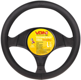 Чехол на руль Voin VLOD-L981 кожа цвет черный