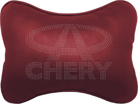 Подушка-подголовник StatusCASE бордовый Chery ap00121102