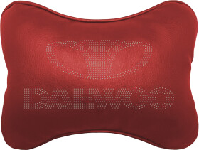 Подушка-подголовник StatusCASE красная Daewoo ap0013602