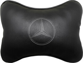 Подушка-подголовник StatusCASE черная Mercedes-Benz ap004202