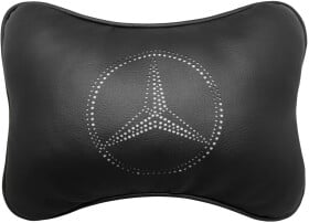 Подушка-підголовник StatusCASE чорна Mercedes-Benz ap00802