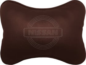 Подушка-підголовник StatusCASE коричнева Nissan ap009102