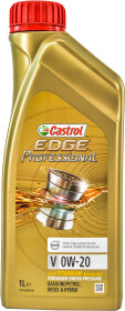 Моторна олива Castrol Professional EDGE V Titanium FST 0W-20 синтетична