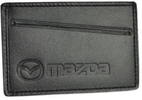 Картхолдер Poputchik 5014-038 з логотипом Mazda колір чорний