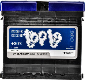 Аккумулятор Topla 6 CT-55-R Top 118655