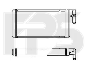Радиатор печки FPS FP12N59