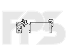 Радіатор пічки FPS FP74N92