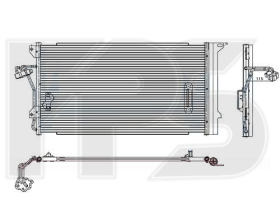 Радиатор кондиционера FPS FP74K464X