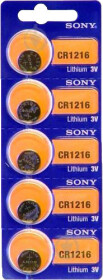 Батарейка Sony CR1216 CR1216 3 V 1 шт