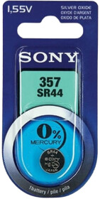 Батарейка Sony sr44357 1,55 V 1 шт
