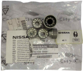 Комплект гаек-секреток с ключом Nissan ke40989961