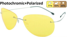 Універсальні окуляри для водіїв Autoenjoy Profi-Photochromic LF02,8Y стиль "авіатор"